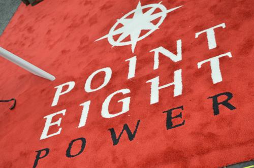 Point 8 Power custom carpet